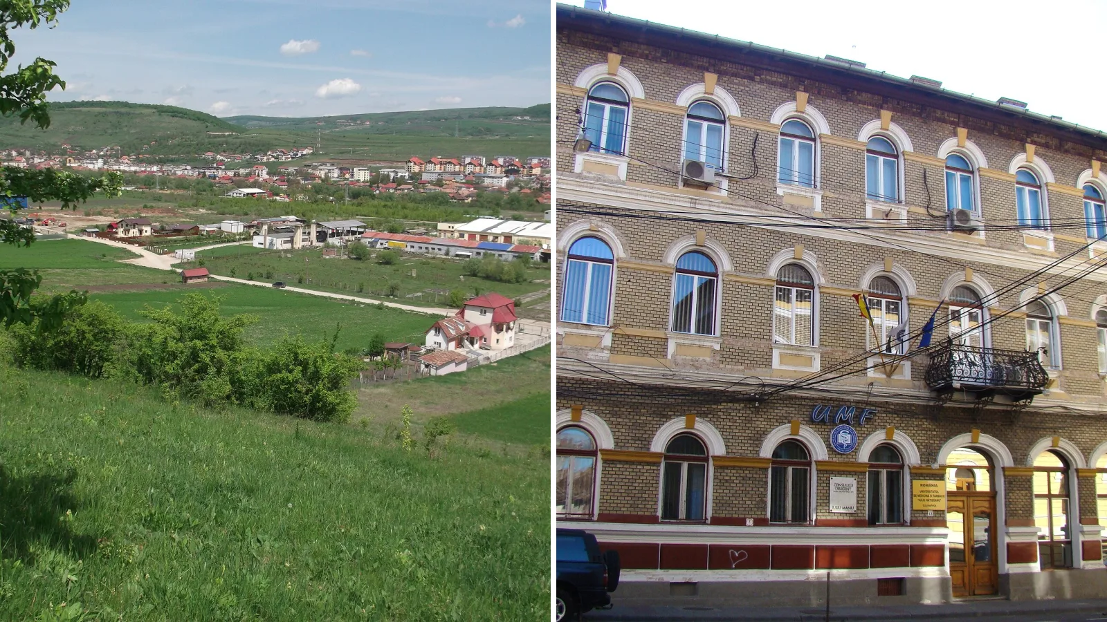 Baciu, Universitatea de Medicină și Farmacie „Iuliu Hațieganu” din Cluj — fotografii ilustrative