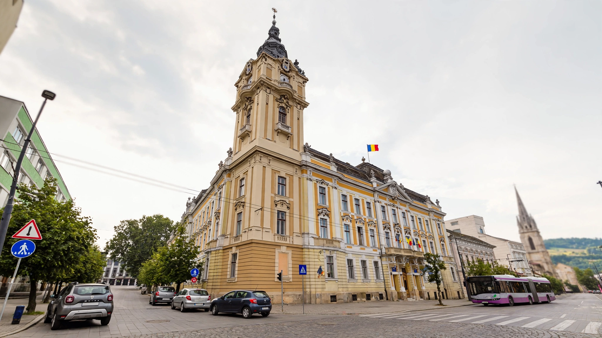 Clădirea Primăriei Cluj-Napoca, unde va funcționa noua Comisie de Acord Unic
