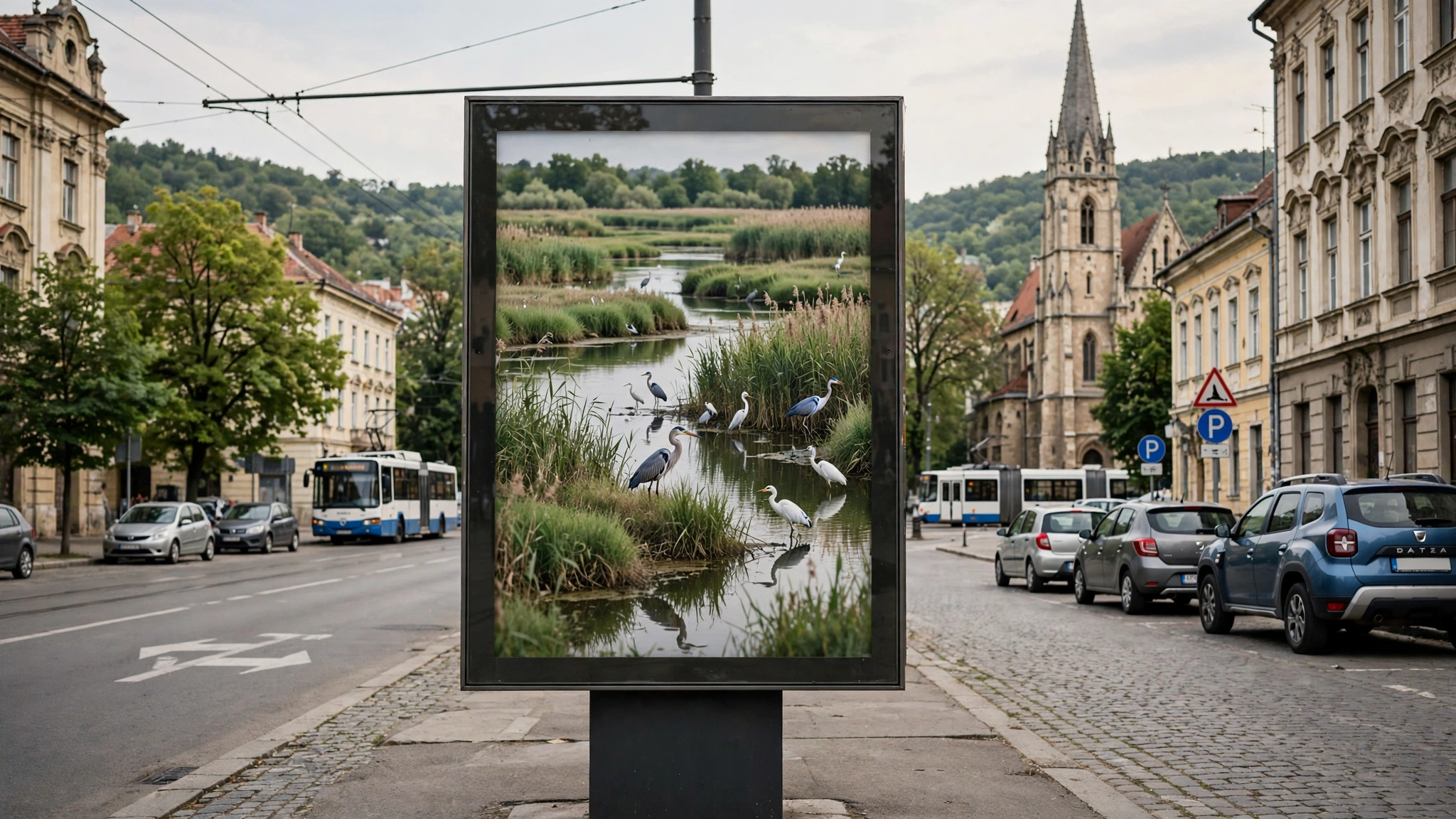Afișul documentarului „Delta Sălbatică”, prezentat în avanpremieră la Cluj-Napoca