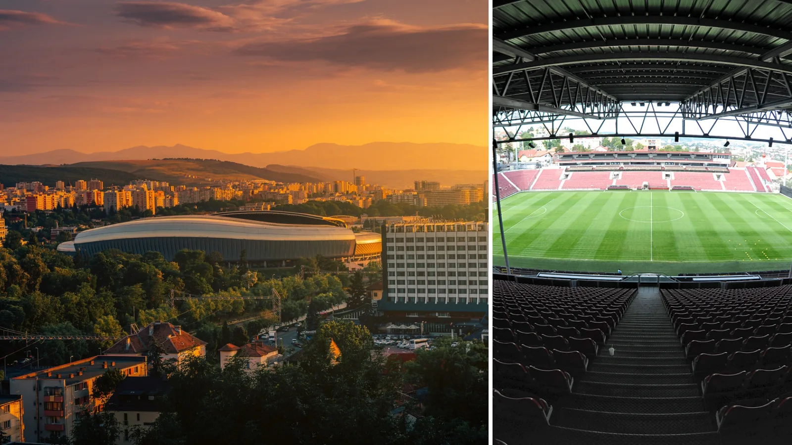 Cluj Arena, Stadionul Dr. Constantin Rădulescu — fotografii ilustrative