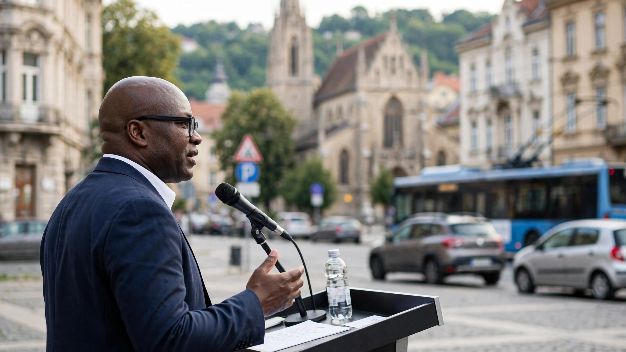 Filosoful Achille Mbembe susține o conferință la Cluj-Napoca în cadrul Festivalului de Filosofie