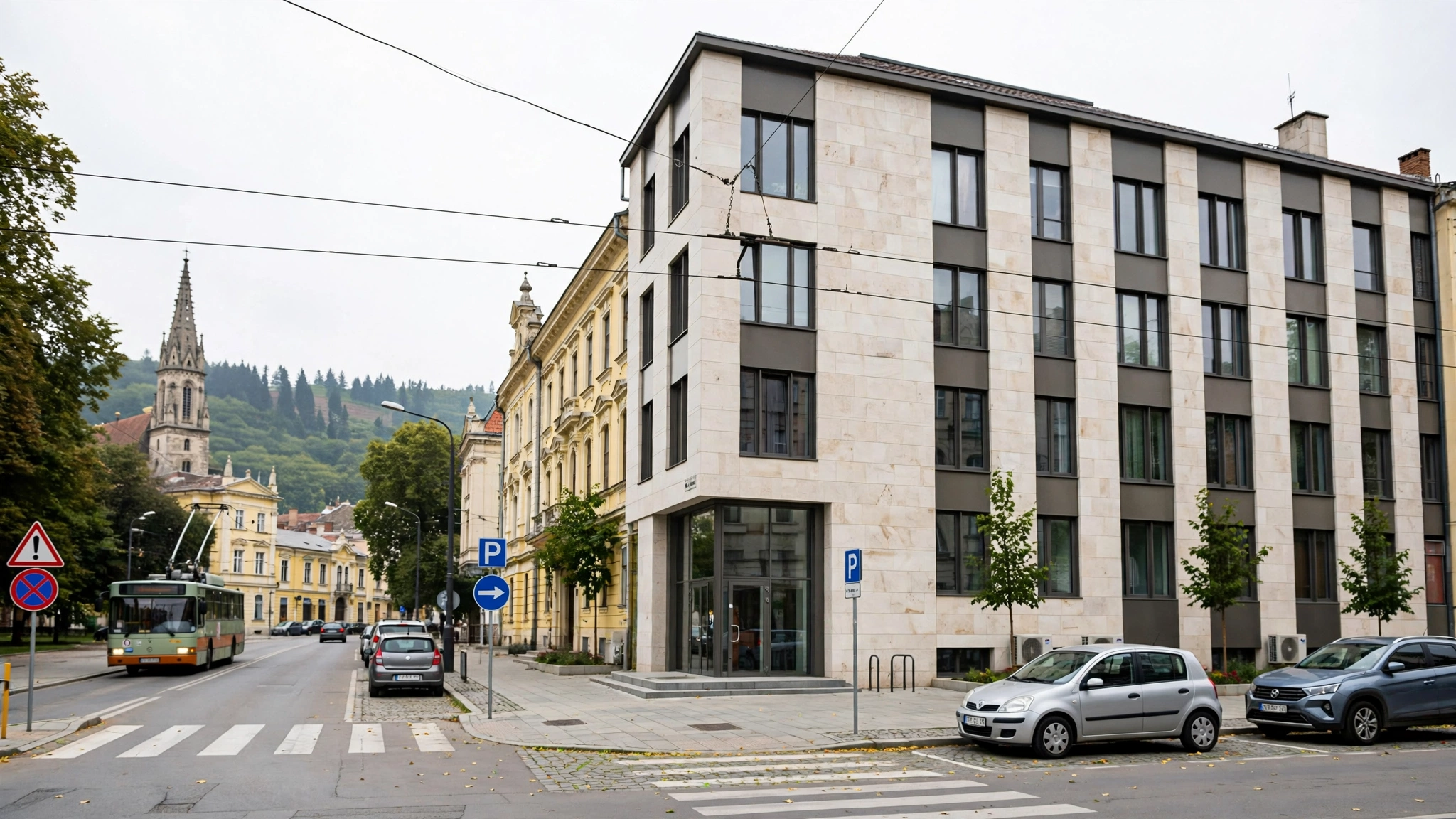 Clădirea Institutului de Cercetare în Inteligență Artificială al Universității Tehnice din Cluj-Napoca