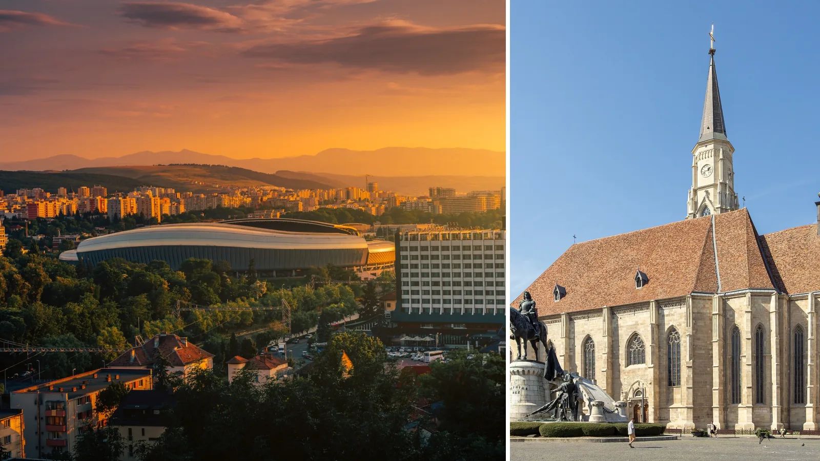 Cluj Arena, Biserica Sfântul Mihail din Cluj — fotografii ilustrative